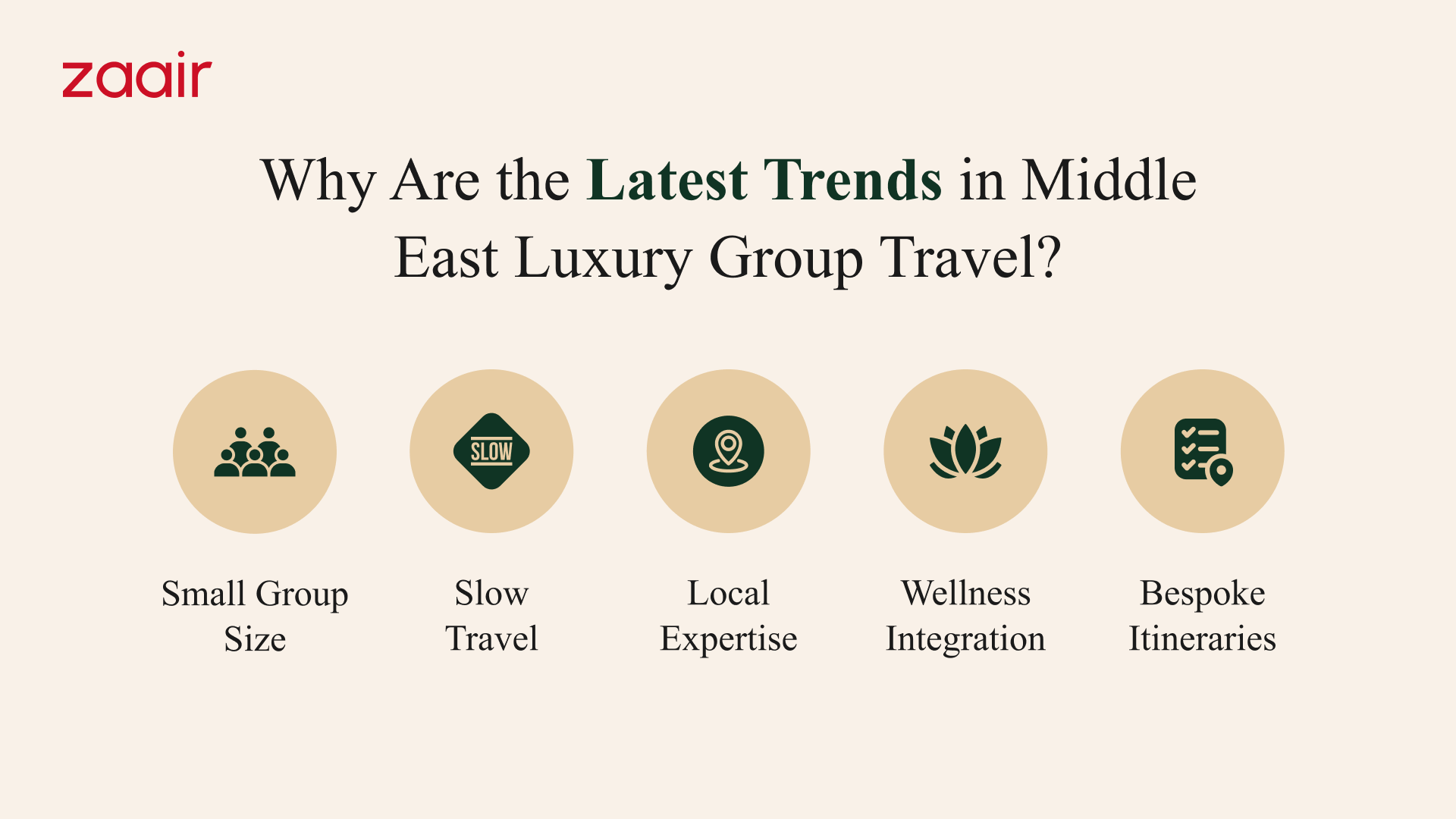 Latest Trends in Middle East Luxury Group Travel