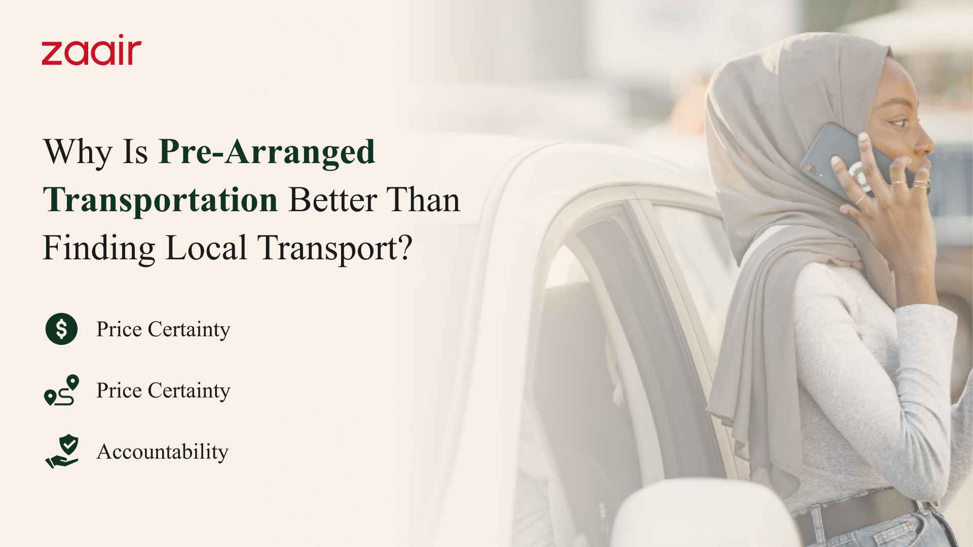 Pre-Arranged Transportation Better Than Finding Local Transport