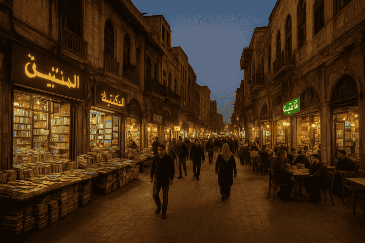 Wander Through Al-Mutanabbi Street