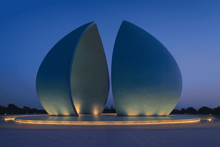 Admire the Iconic Al-Shaheed Monument